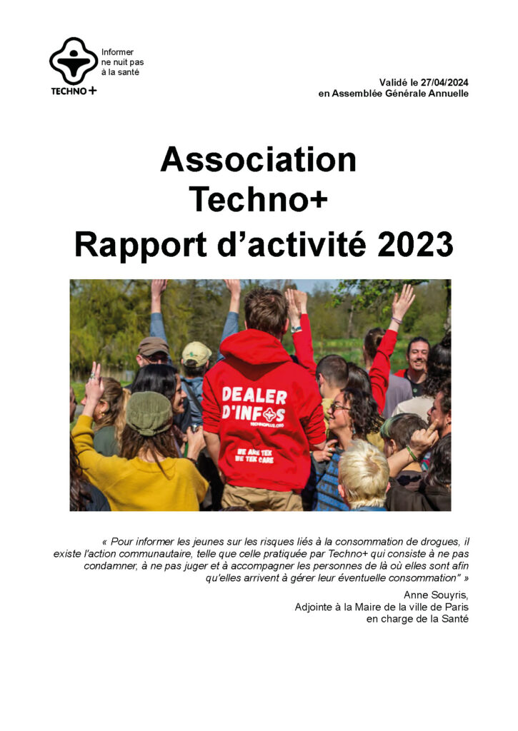 Rapport d'activité Techno 2023